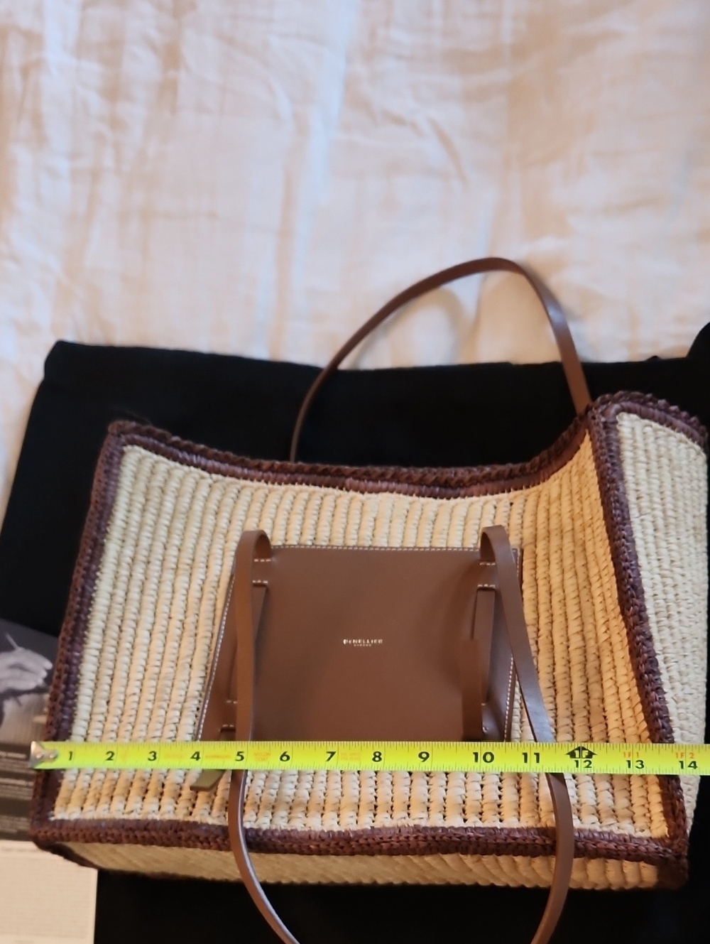 DeMellier Capri Raffia Bag - Picture 7 of 11